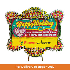 Papan Bunga Pernikahan Sasmita CInta