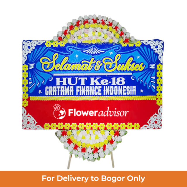 Papan Bunga Selamat Sukses Kinanthi Board