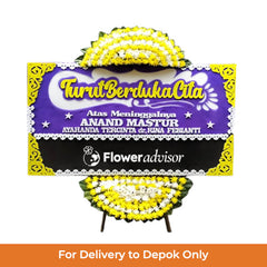 Papan Bunga Duka Cita Kidung Senja