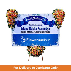 Papan Bunga Duka Cita Angening