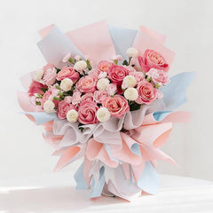 Vivid Rose Mosaic - Vday