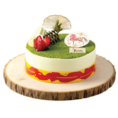 Matcha Blossom Cake CNY
