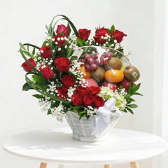 Hampers Buah dan Bunga - Oriana
