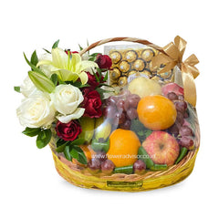 Hampers Buah dan Bunga - Tatiana