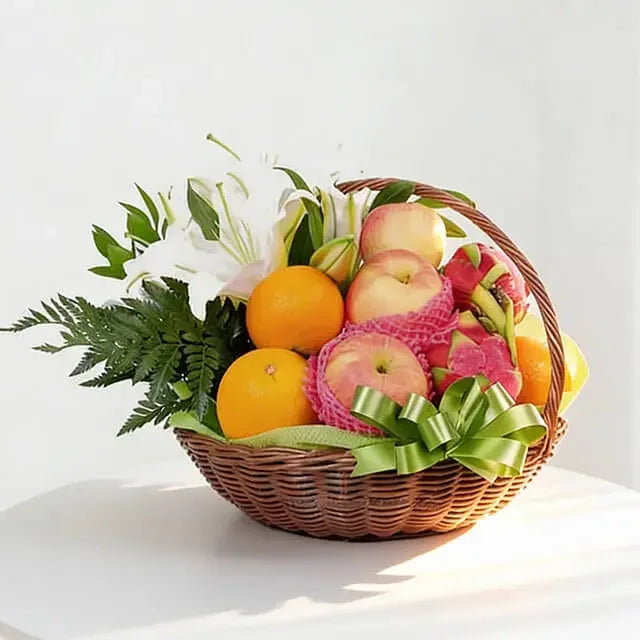Hampers Buah dan Bunga - Healthiness Rising