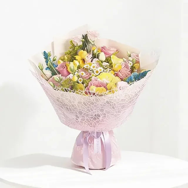 Elegant Rose & Lisianthus Mix