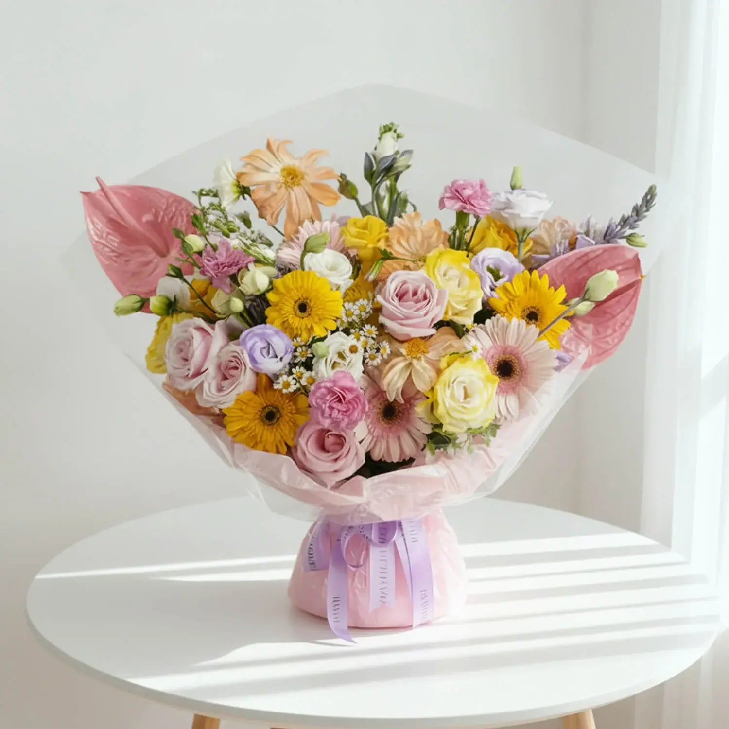 Anthurium & Dahlia Harmony
