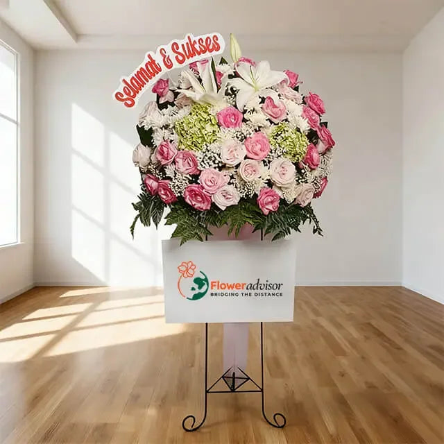 Standing Flower Serene Blessings
