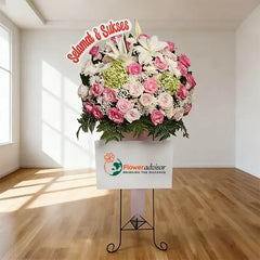 Standing Flower Serene Blessings