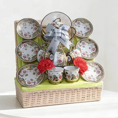 Hampers Tea Set - Lady Plate