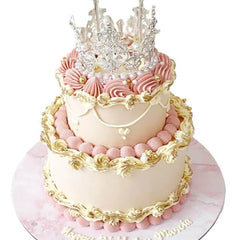 2 Tiers Cake D 14 - D 10