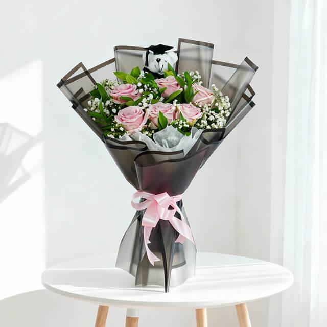 Wonder Graduation Pink Rose