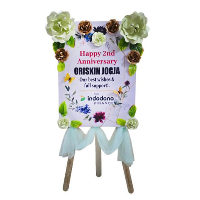 Paper Flower Board Anniversary 2