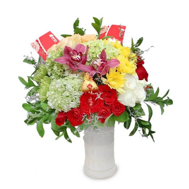 Prosperous Blessing - Rangkaian Bunga Imlek