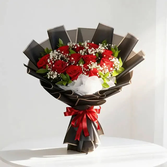 Buket Bunga Wonder Red Radiance Rose