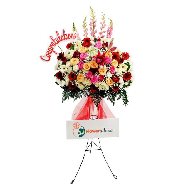 Standing Flower Elegance of Joy