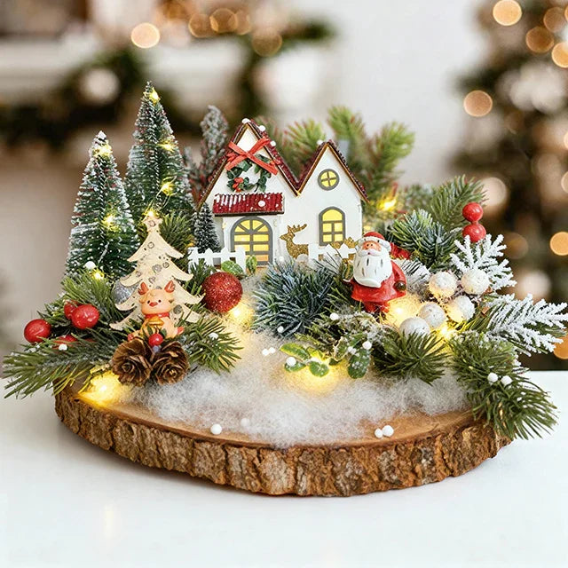 Snowy Christmas Cottage