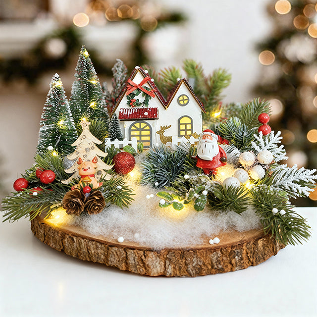 Snowy Christmas Cottage