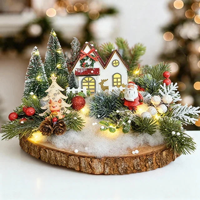 Snowy Christmas Cottage