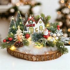 Snowy Christmas Cottage