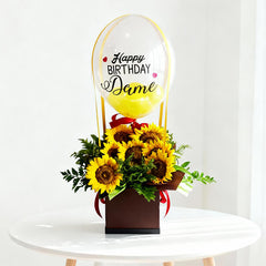 Brighten Your Moments - Sunflower Bloom Box