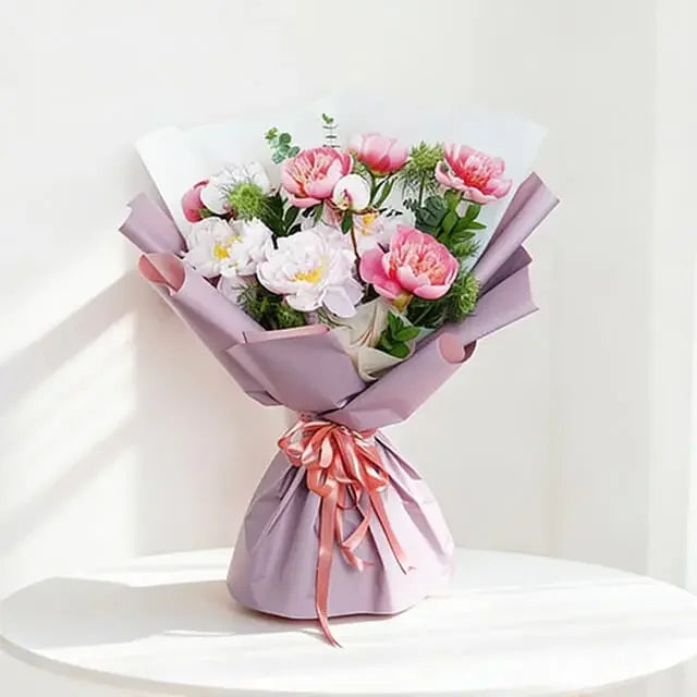 Paradise Buket Bunga Peony Romantis