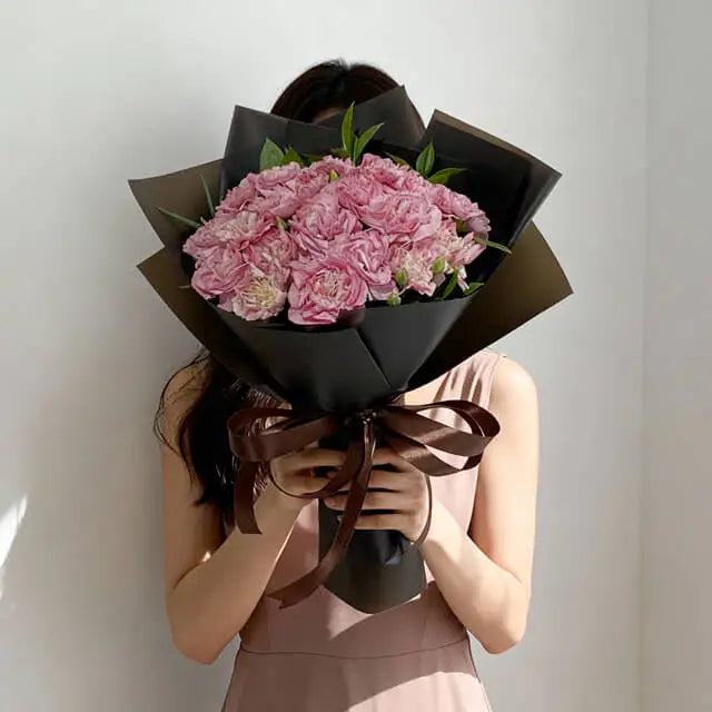 Nothing More Than You - Stylish Carnation Bouquet