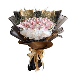 Roll Money Bouquet (41 - 50 Lembar)
