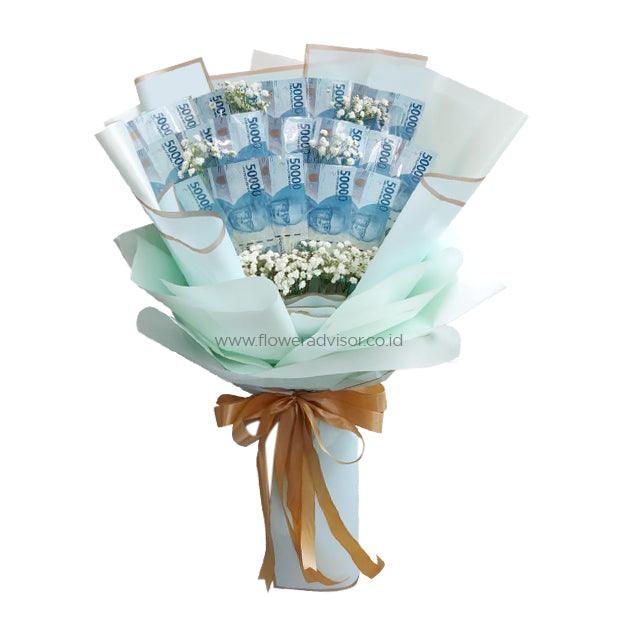 Money Bouquet (Max 10 Lembar Uang).