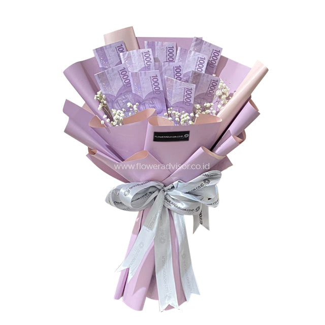 Money Bouquet (Max 10 Lembar Uang).