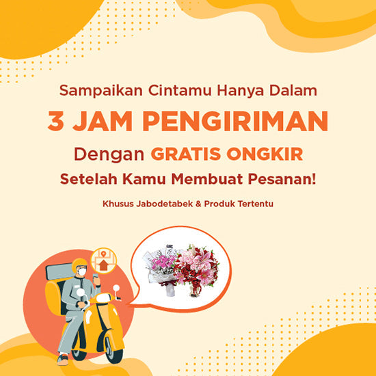 Kirim Bunga Jakarta Hanya Dalam 3 Jam?, Hanya di FlowerAdvisor!