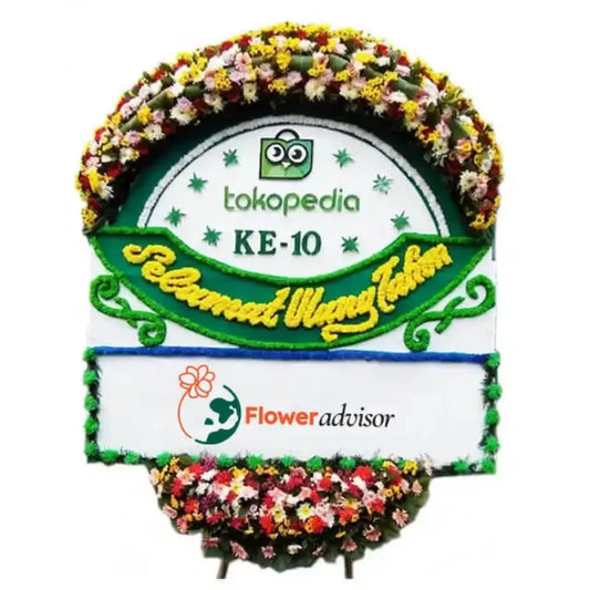 7 Papan Bunga Anniversary Terbaik untuk Ulang Tahun Perusahaan