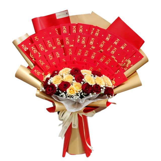 5 Pilihan Buket Angpao Terbaik untuk Tahun Baru Imlek