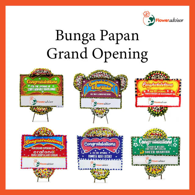 Bunga Papan Grand Opening