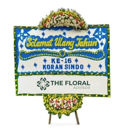 bunga papan styrofoam