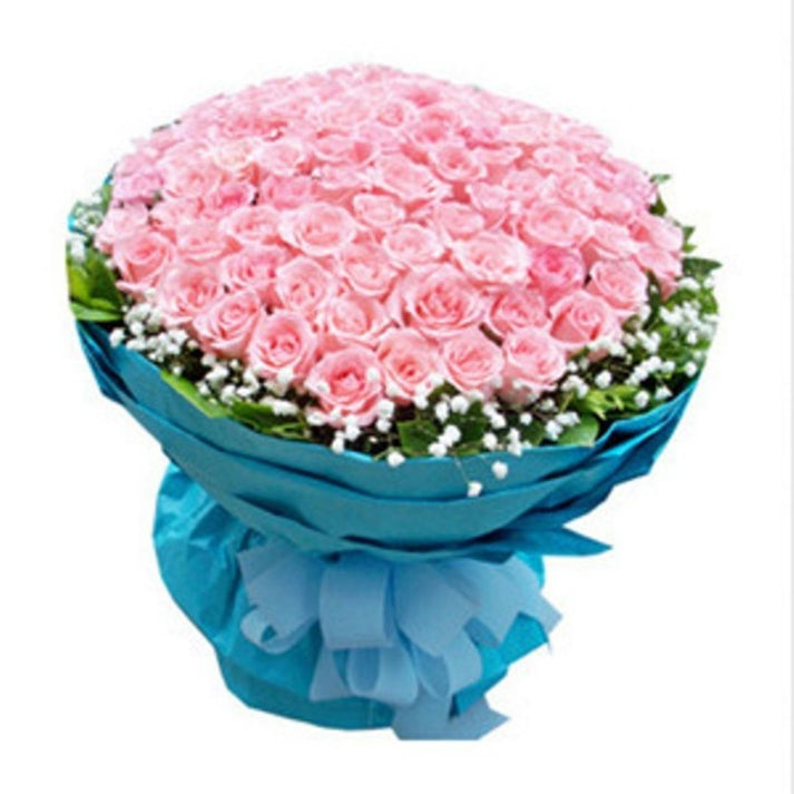 99 Mawar Pink Cantik