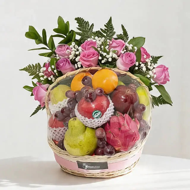 Hampers Buah dan Bunga - Yggdrasil