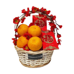 Red and Orange - Hampers Jeruk Imlek