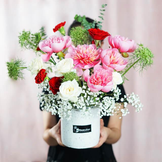 Serenity Bunga Peony Eksklusif