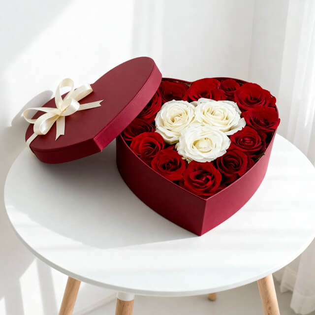 White Red Heart