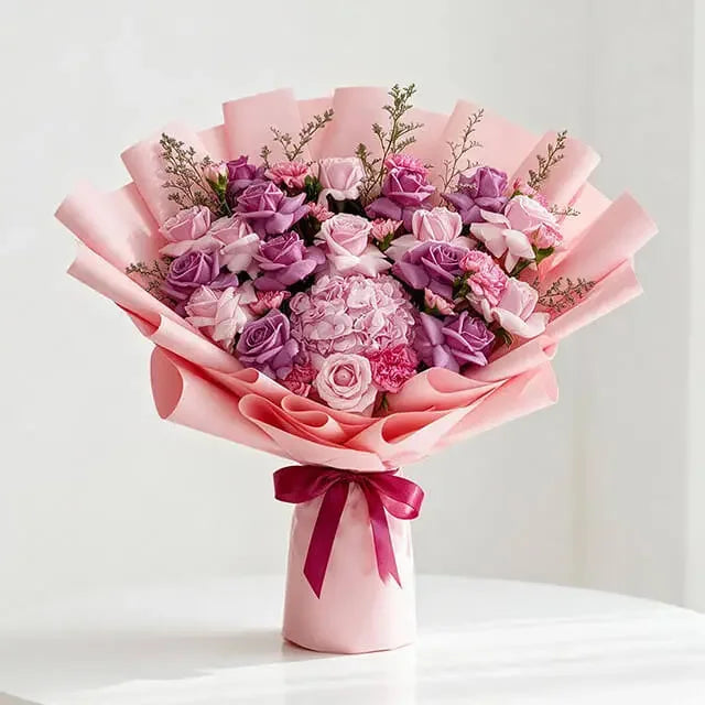 Blush Amethyst Bouquet