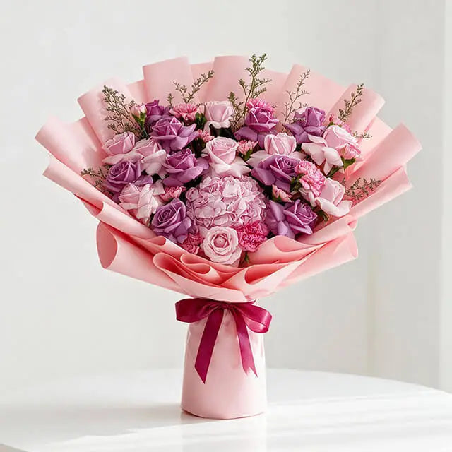 Blush Amethyst Bouquet