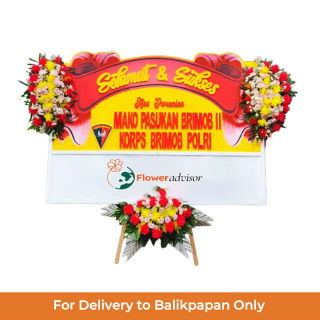 Papan Bunga Selamat Sukses Growing An Achievement