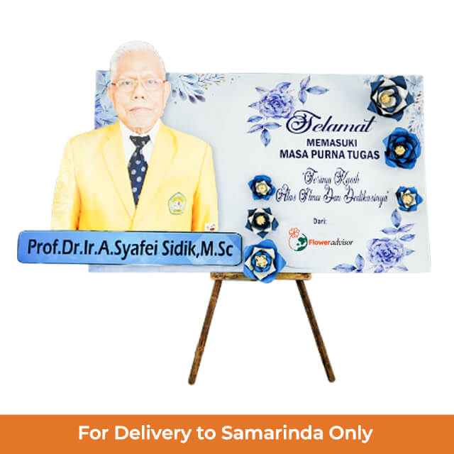 Papan Bunga Congratulations 3D