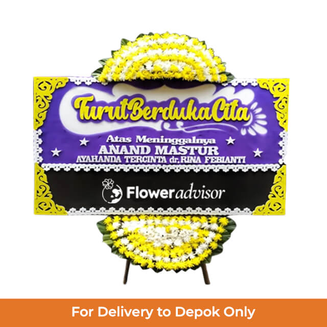 Papan Bunga Duka Cita Kidung Senja