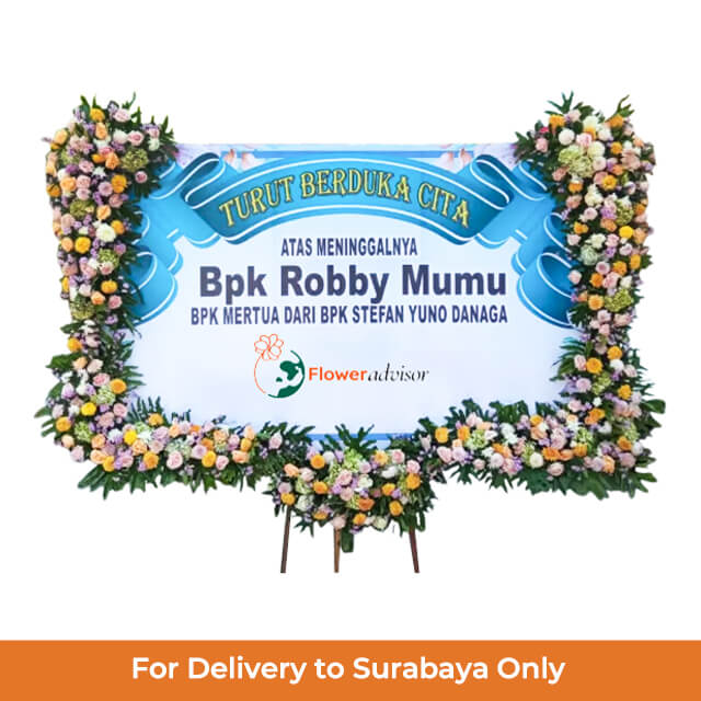 Papan Bunga Turut Berduka Cita Rest In Peace