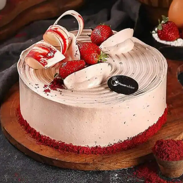 Deluxe Red Velvet Nutella Cake