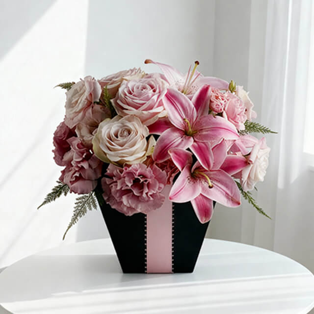 Be My Heart - Romantic Pink Arrangement