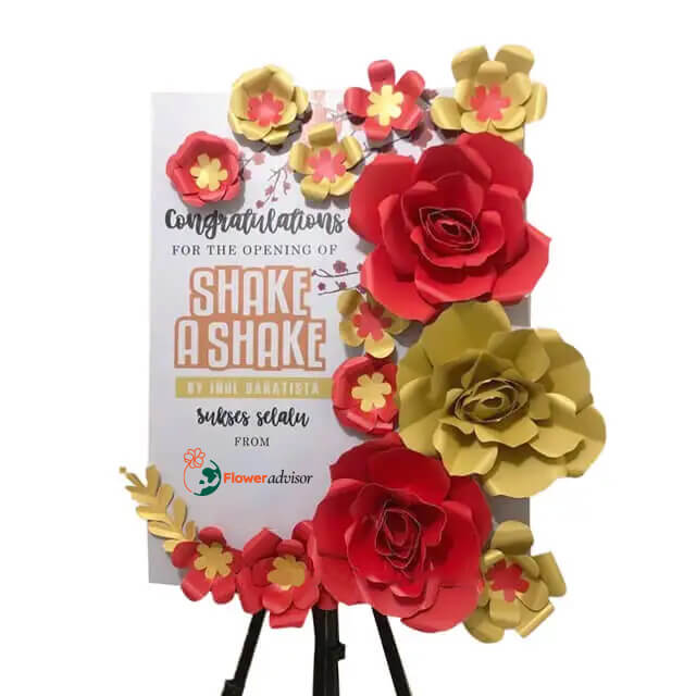 Red and Gold Grand Stand