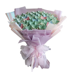 Roll Money Bouquet (81 - 100 Lembar)